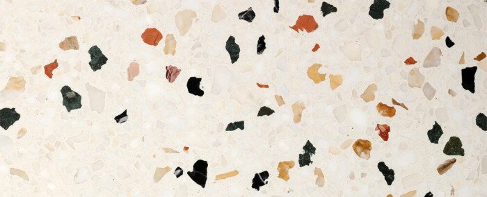 Papier peint  Motif terrazzo beige