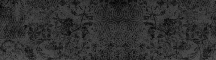 Papier peint  Motifs floraux sombres sur un fond de béton