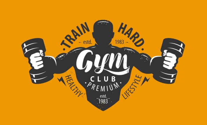 Papier peint  Motivation inspirante pour un club de fitness