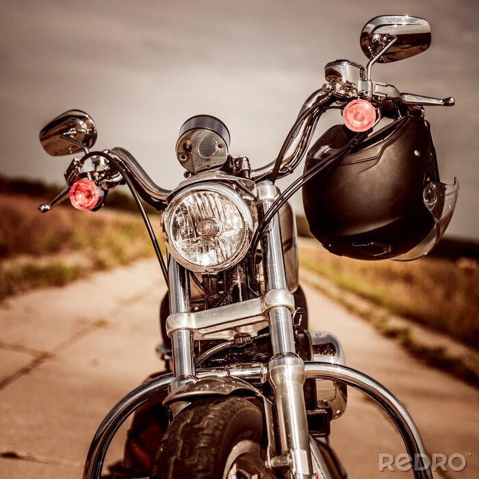 Papier peint  Moto sur la route