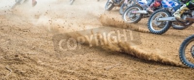 Papier peint  Motocross