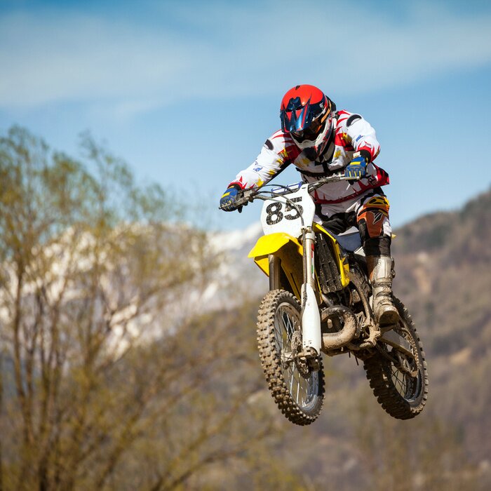 Papier peint  Motocross