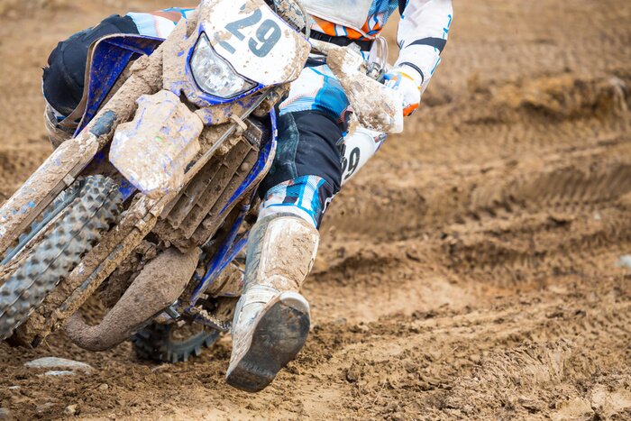 Papier peint  Motocross