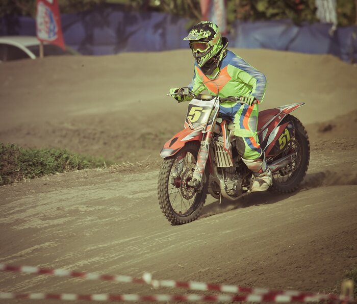 Papier peint  motocross à Bali