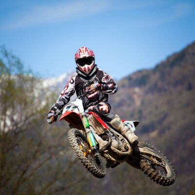 Papier peint  Motocross de style libre