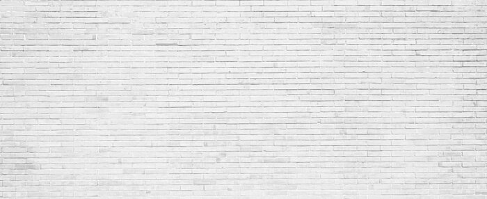 Papier peint  Mur avec des briques blanches