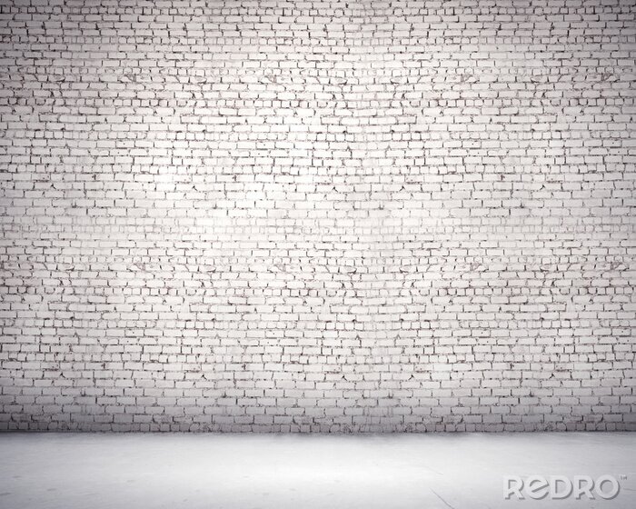 Papier peint  Mur briques claires