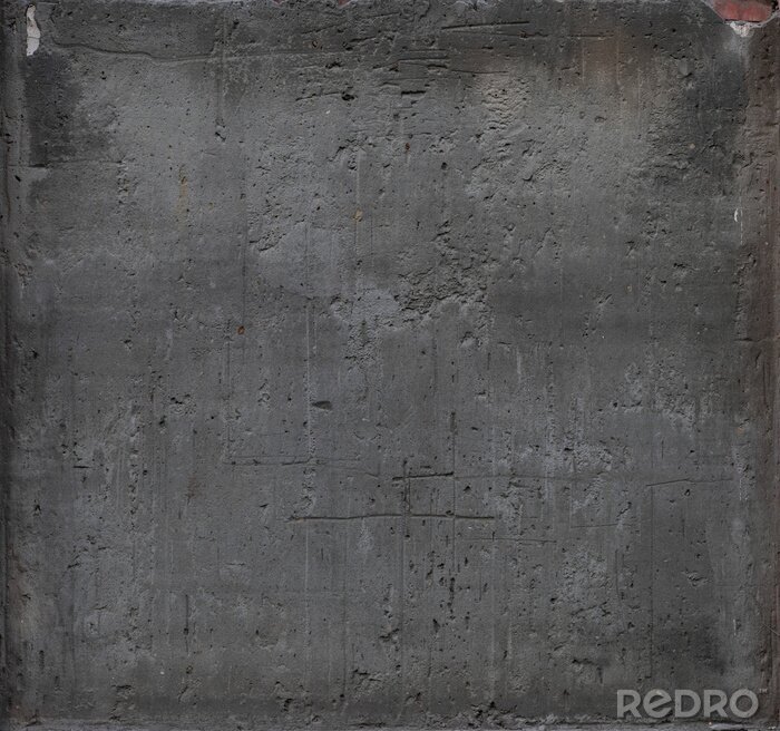 Papier peint  Mur de béton rustique graphite
