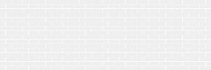 Papier peint  Mur de briques blanches