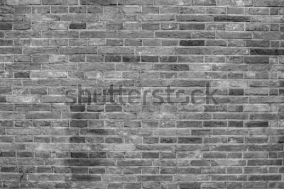 Papier peint  Mur de briques grises