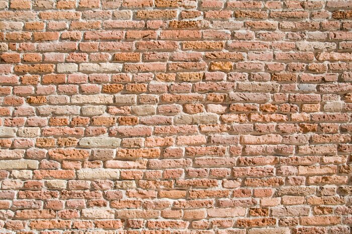 Papier peint  Mur de vieilles briques