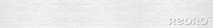 Papier peint  Mur en briques blanches