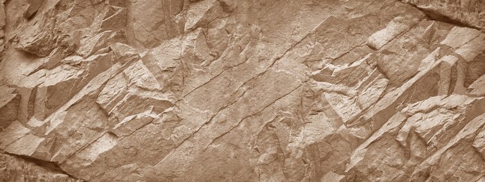 Papier peint  Mur en pierre de couleur sable