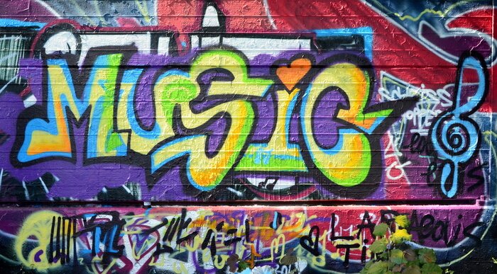 Papier peint  Musique hip-hop