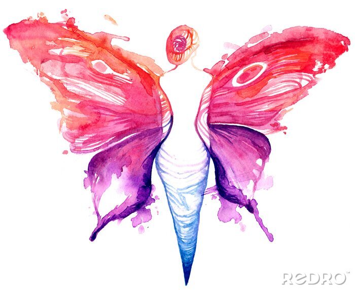 Papier peint  Naissance d'un papillon