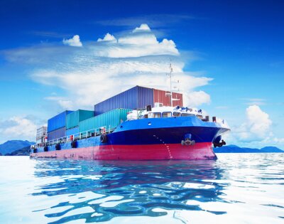 navire porte-conteneurs commerciale dans l'utilisation des transports navale pour busine