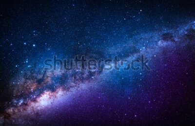 Papier peint  Nébuleuse cosmique azur