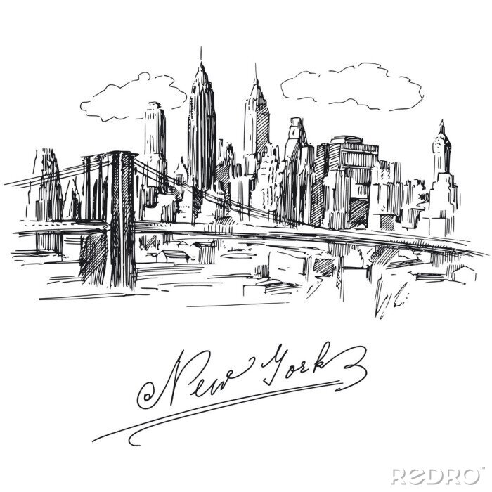 Papier peint  New York