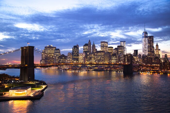 Papier peint  New York et ses gratte-ciels