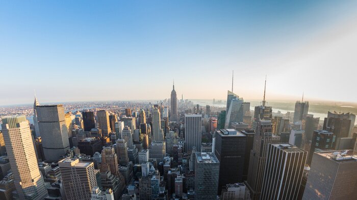 Papier peint  New York image aérienne