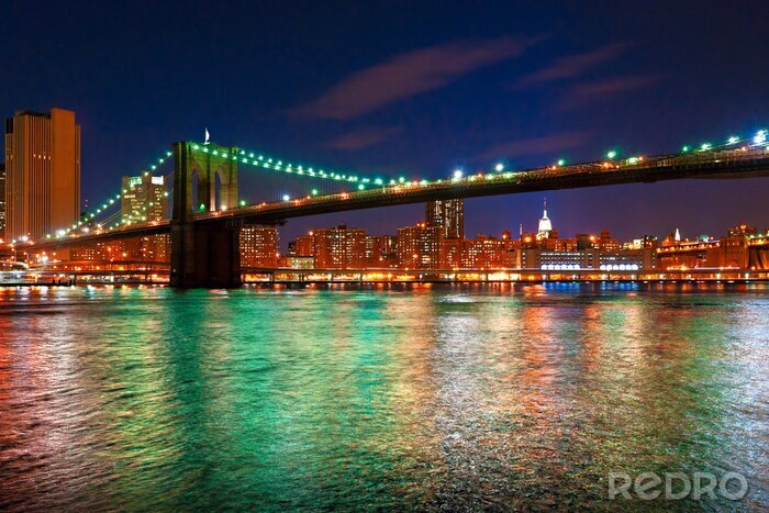 Papier peint  New-York la nuit