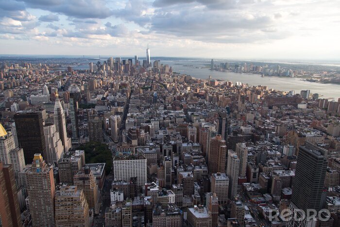 Papier peint  New York vue d'en haut