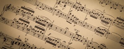 Papier peint  Notes en papier vintage