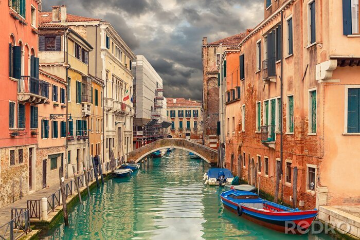Papier peint  Nuages orageux à Venise