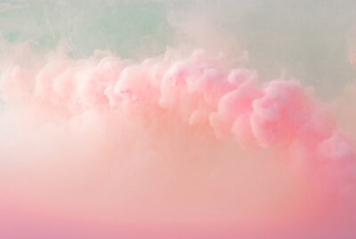 Nuées pastel imitant les nuages