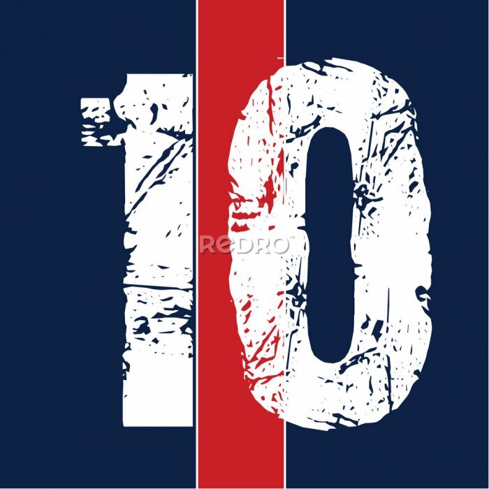 Papier peint  Numéro 10 du PSG