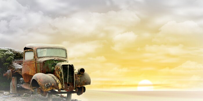 Papier peint  Old Truck