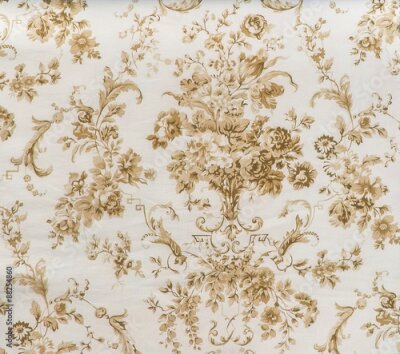 Papier peint  Ornement floral vintage