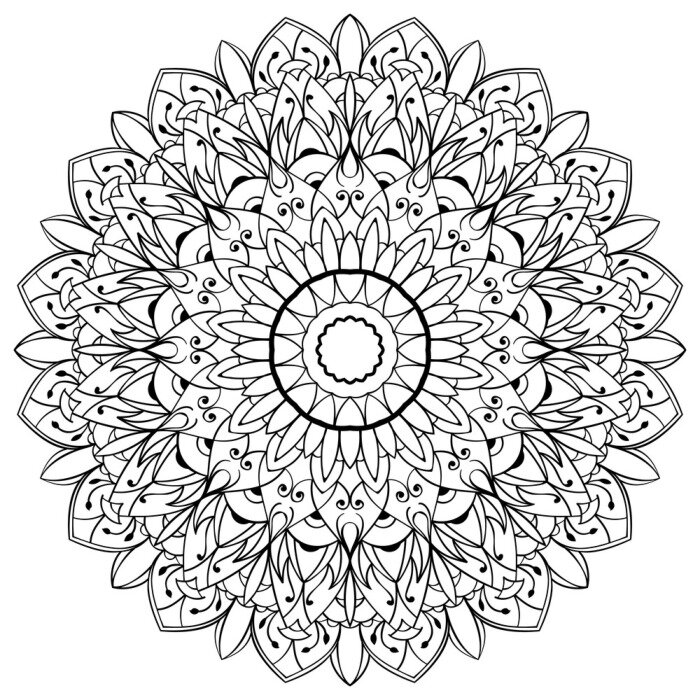 Papier peint  Ornement pour la broderie