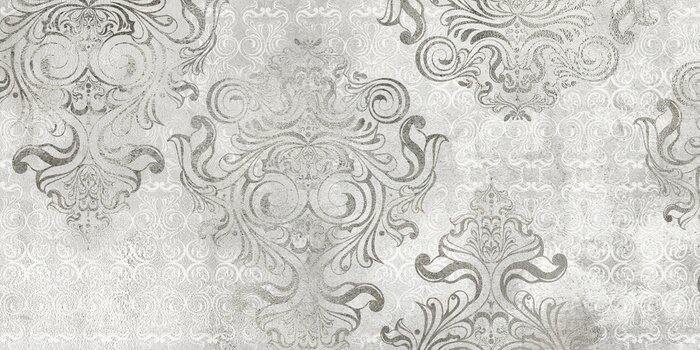 Papier peint  Ornements décoratifs motif en nuances de gris