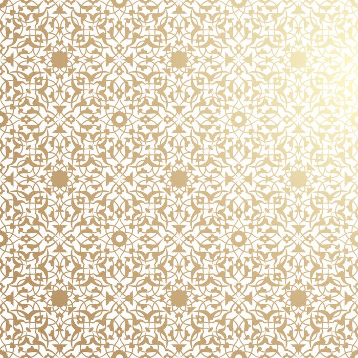 Papier peint  Ornements floraux islamiques