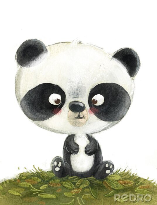 Papier peint  oso panda pequeño