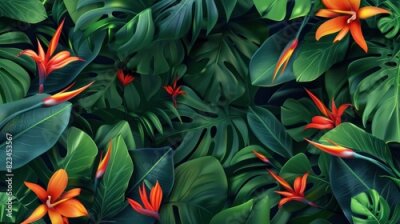 Papier peint  paints and watercolor background