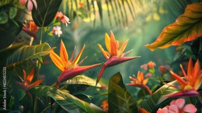 Papier peint  paints and watercolor background