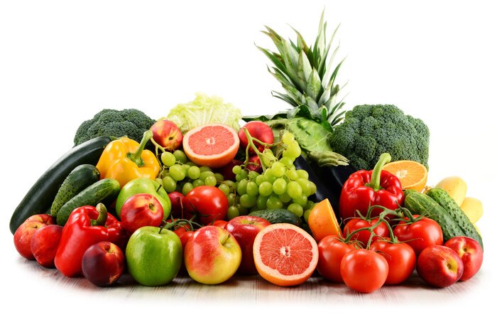 Papier peint  Panel de légumes