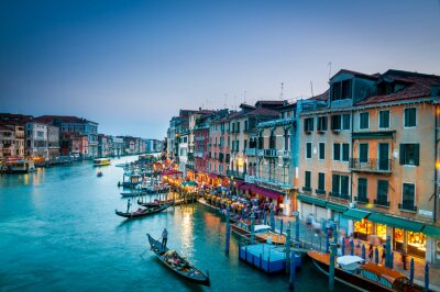 Papier peint  Panorama bleu de Venise