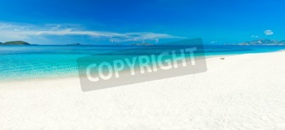 Papier peint  Panorama d'une plage tropicale