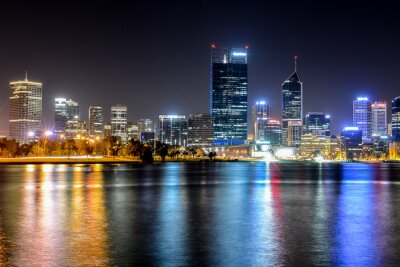 Panorama d'une ville australienne