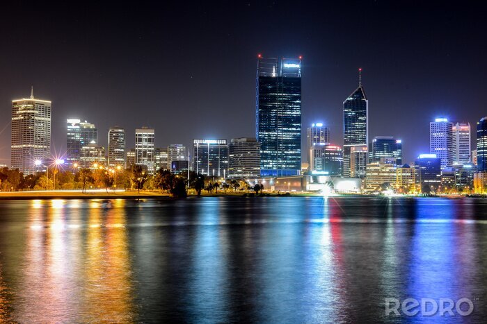 Papier peint  Panorama d'une ville australienne