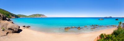 Panorama de la mer d'Ibiza