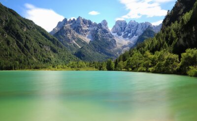 Papier peint  Panorama de la nature et des montagnes italiennes