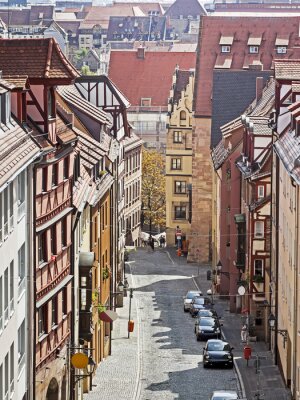 Papier peint  Panorama de Nuremberg