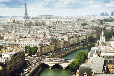 Panorama de Paris en largeur