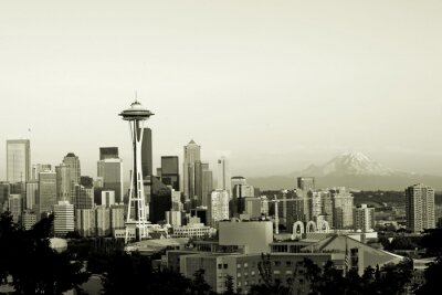 Papier peint  Panorama de Seattle