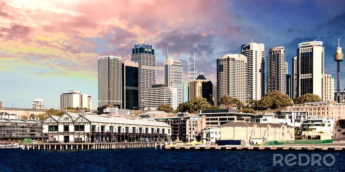 Papier peint  Panorama de Sydney et son port