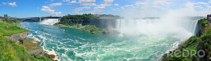 Papier peint  Panorama des chutes du Niagara